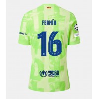 Barcelona Fermin Lopez #16 Replica Third Shirt 2024-25 Short Sleeve